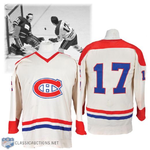 Murray Wilsons 1975-76 Montreal Canadiens Game-Worn Jersey