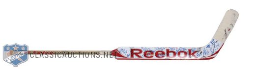 Carey Prices 2011-12 Montreal Canadiens Team-Signed Reebok 11K Game-Used Stick