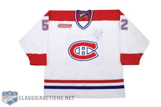 Craig Rivets 1999-2000 Montreal Canadiens Signed "Last Game of the 20th Century" Game-Worn Jersey 