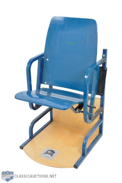 Maple Leafs Gardens Single Blue Seat with LOA