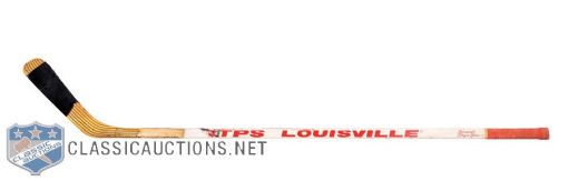 Steve Yzermans 1992-93 Detroit Red Wings Louisville Game-Used Stick