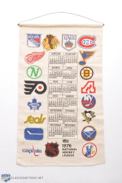 1949-50 Montreal Forum, 1954-55 and 1967-68 Maple Leaf Gardens and 1976 NHL Hockey Calendars