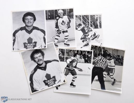 Vintage 1970s/1980s Toronto Maple Leafs Photo Collection of 110+ 
