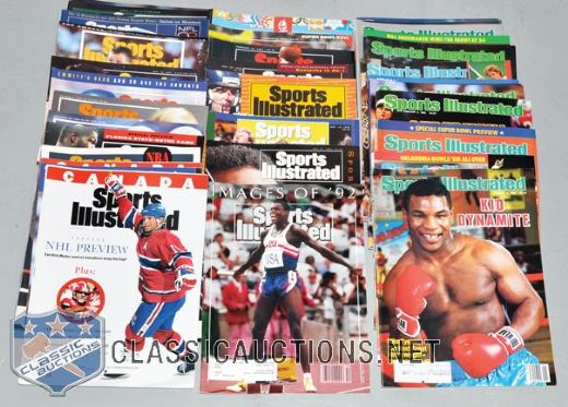 Sports Illustrated, Hockey News and Other Publication Collection of 900+
