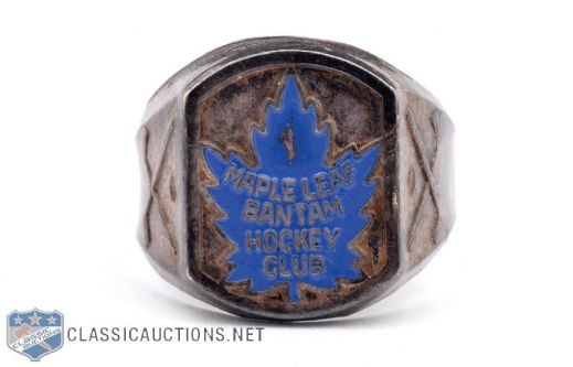 1938-39 Quaker Oats Maple Leaf Bantam Hockey Club Premium Ring