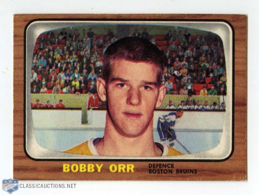 1966-67 Topps Hockey Complete 132-Card Set - Bobby Orr RC! 