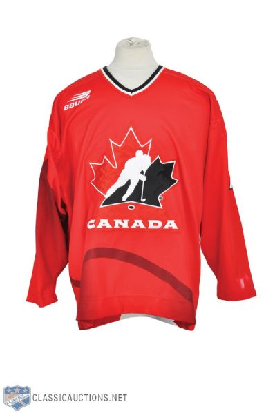 Rob Zamuners 1997-98 Team Canada Game-Worn Jersey with LOA