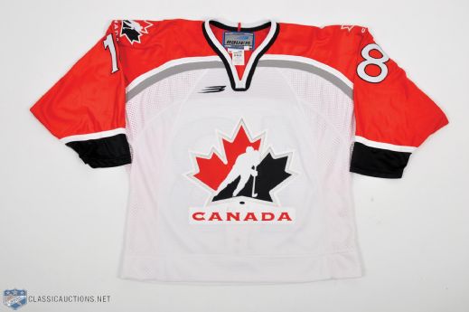 Delaney Collins 1998-99 Team Canada WNT - U22 Game-Worn Jersey with LOA