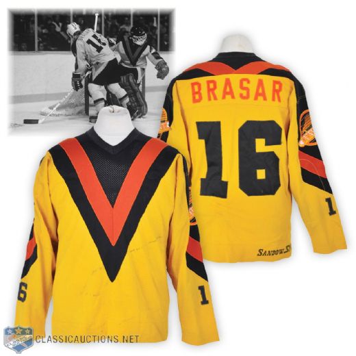 Per-Olov Brasars 1980-81 Vancouver Canucks Game-Worn Jersey 