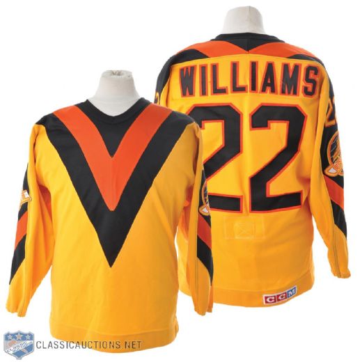 Dave "Tiger" Williams 1983-84 Vancouver Canucks Game-Worn Home Jersey