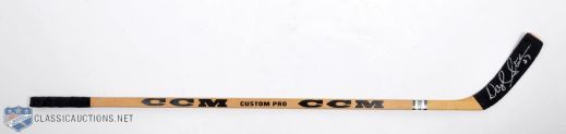 Darryl Sittlers 1970s Toronto Maple Leafs Signed CCM Game-Used Stick