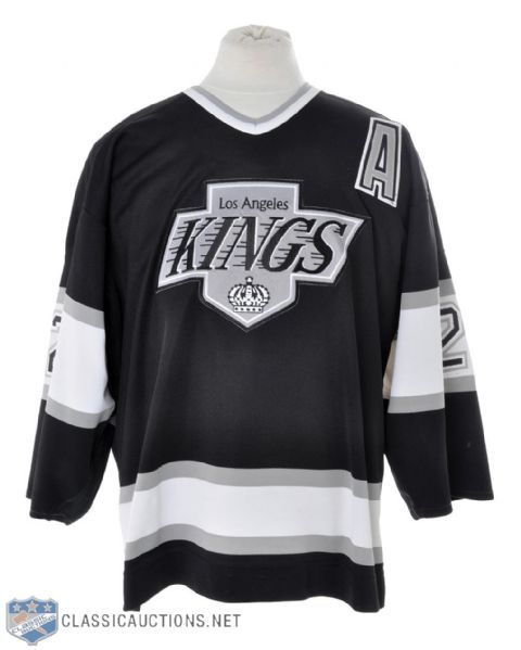 Rick Tocchets 1995-96 Los Angeles Kings Game-Worn Alternate Captains Jersey