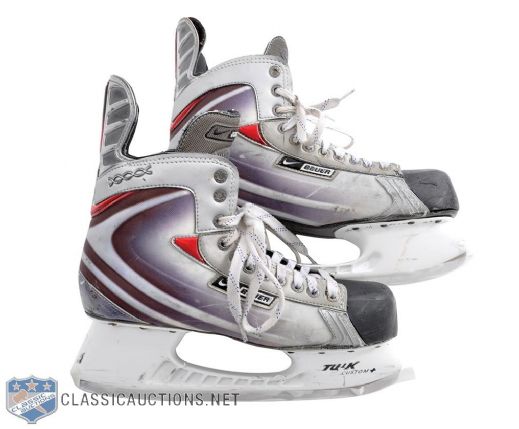 Evgeni Malkins 2008-09 Pittsburgh Penguins Game-Used Bauer Skates