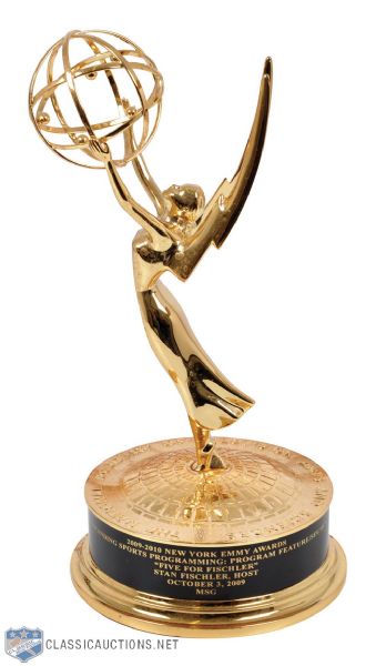Stan Fischlers 2009-10 Emmy Award for Sports Programming: Program Feature / Segment (11 1/2")
