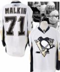 Evgeni Malkins 2008-09 Pittsburgh Penguins Game-Worn Jersey with Team LOA <br>- Photo-Matched!