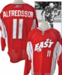 Daniel Alfredssons 2008 NHL All-Star Game Signed Eastern Conference Game-Worn Jersey with LOA