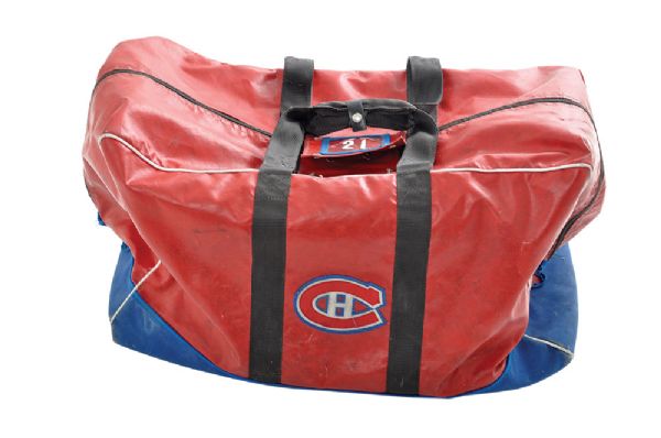 Guy Carbonneaus Montreal Canadiens Equipment Bag from His Collection 