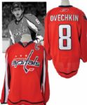 Alex Ovechkins 2009-10 Washington Capitals Game-Worn Jersey with Team LOA <br>- Photo-Matched!