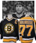 Ray Bourques 1999-2000 Boston Bruins Game-Worn Captains Jersey with LOA <br>- Team Repairs!