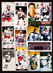 Winnipeg Jets/Phoenix Coyotes 1979-80 to 2003-04 Postcard and Team Card Collection of 775+