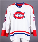 Murray Barons 1996-97 Montreal Canadiens Game-Worn Jersey with Team LOA