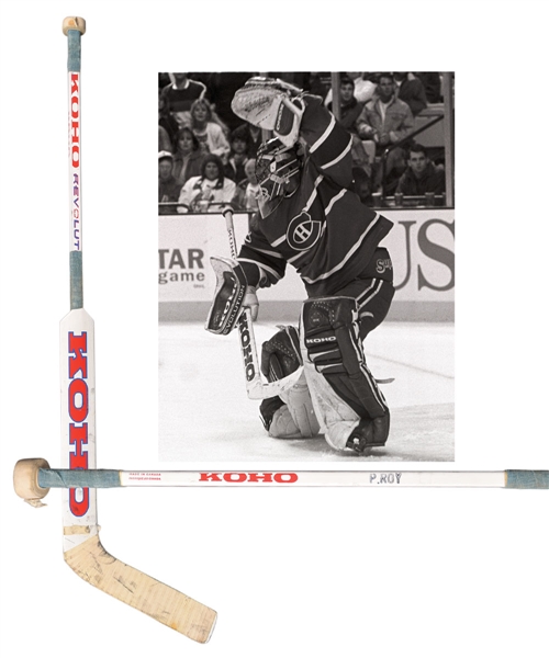Patrick Roys Mid-1990s Montreal Canadiens Koho Revolution Game-Used Stick