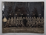 New York Americans and Ottawa Senators 1929-30 Team Photo (9" x 12")