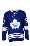 Stuart Percys 2014-15 Toronto Maple Leafs Game-Worn Alternate Jersey with Team COA 