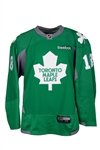 Richard Paniks 2014-15 Toronto Maple Leafs Game-Worn St. Pats Warmup Jersey with Team COA 