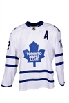 Stephane Robidas 2014-15 Toronto Maple Leafs Game-Worn Jersey with Team COA 