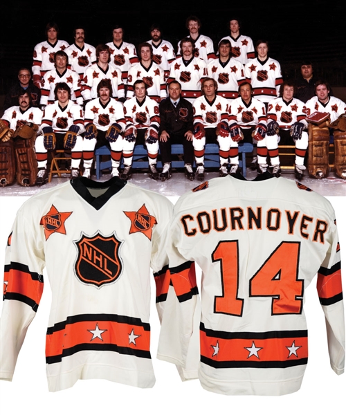 Yvan Cournoyers 1978 NHL All-Star Game Wales Conference Game-Worn Jersey from His Collection with LOA