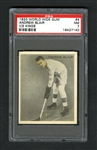 1933-34 World Wide Gum Ice Kings V357 Hockey Card #4 Andrew "Andy" Blair RC - Graded PSA 7