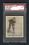 1933-34 World Wide Gum Ice Kings V357 Hockey Card #8 HOFer Albert "Babe" Siebert RC - Graded PSA 7