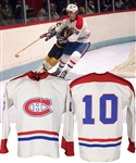 Guy Lafleurs 1972-73 Montreal Canadiens Game-Worn Jersey with LOA - Photo-Matched!