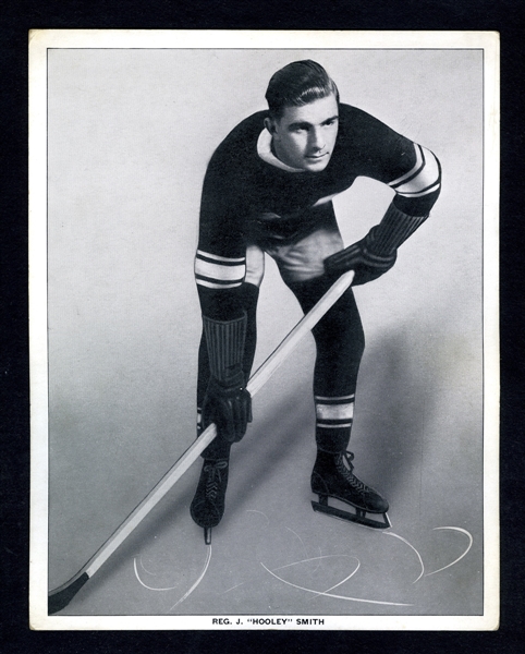 1933-34 World Wide Gum Ice Kings V357 HOFer Reginald "Hooley" Smith Hockey Premium Photo