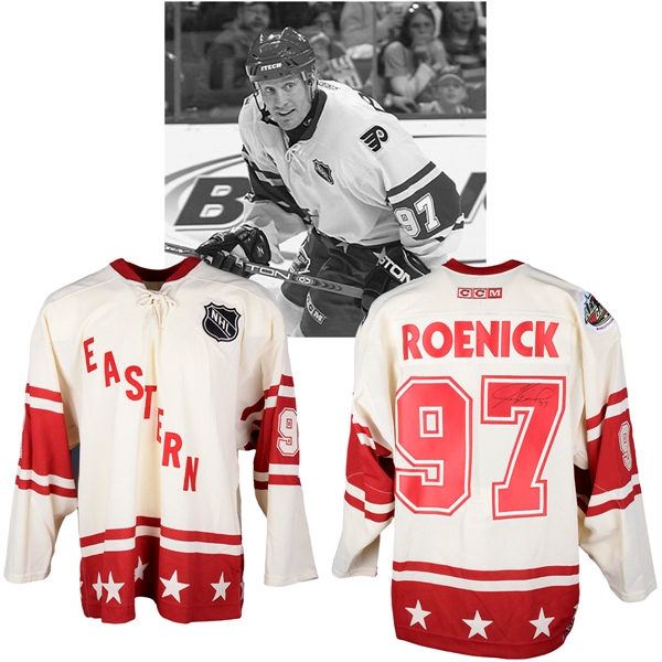 Jeremy Roenicks 2004 NHL All-Star Game Eastern Conference Signed Game-Worn Jersey with NHLPA LOA