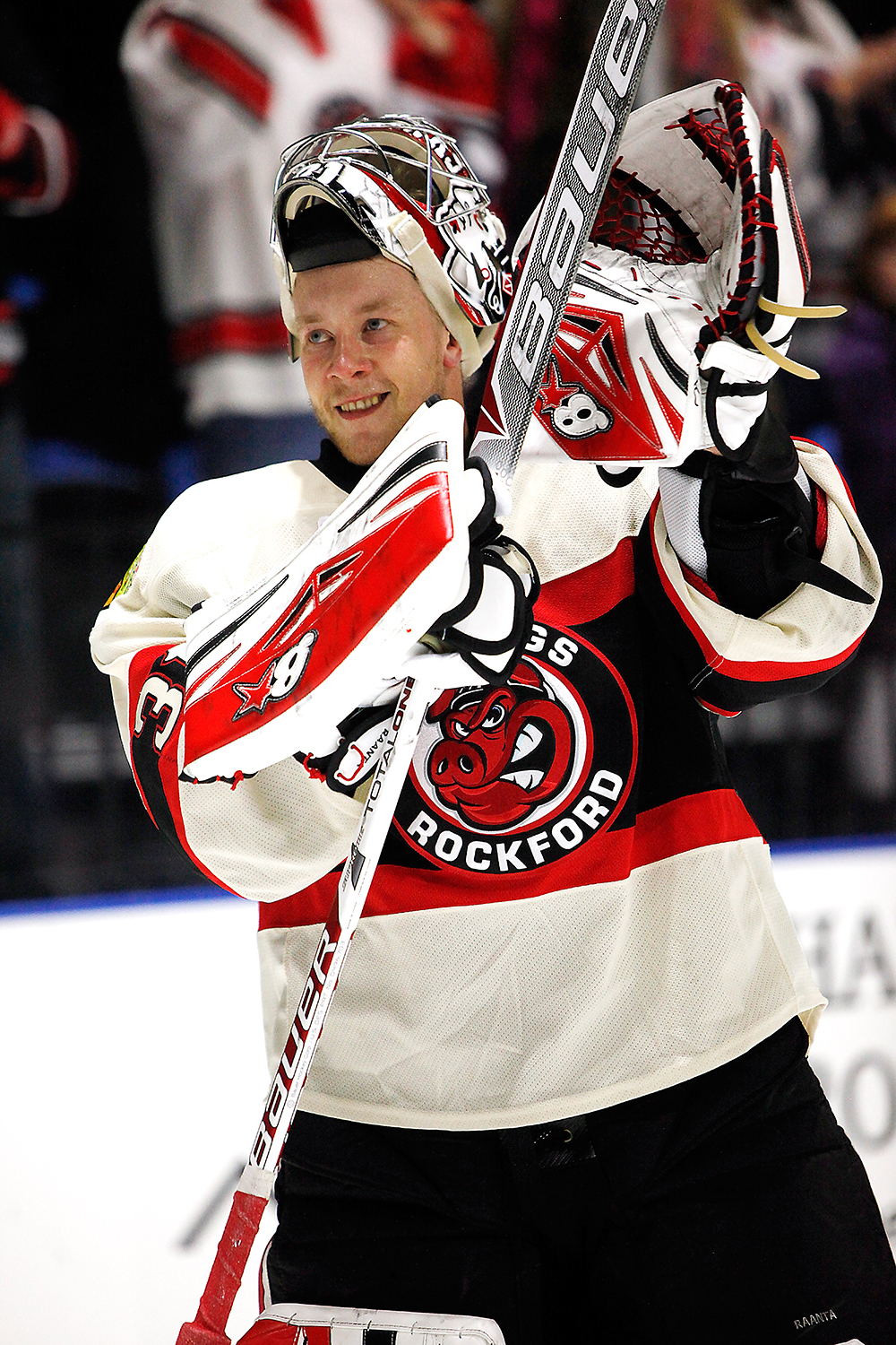 Lot Detail - Antti Raanta's 2013-14 AHL Rockford IceHogs Game-Worn Alternate  Jersey with Team LOA - Photo-Match!
