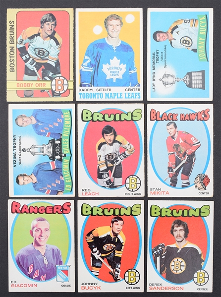 1970s and 1980s O-Pee-Chee Hockey Collection of 3000+ Cards with Rookies and Stars
