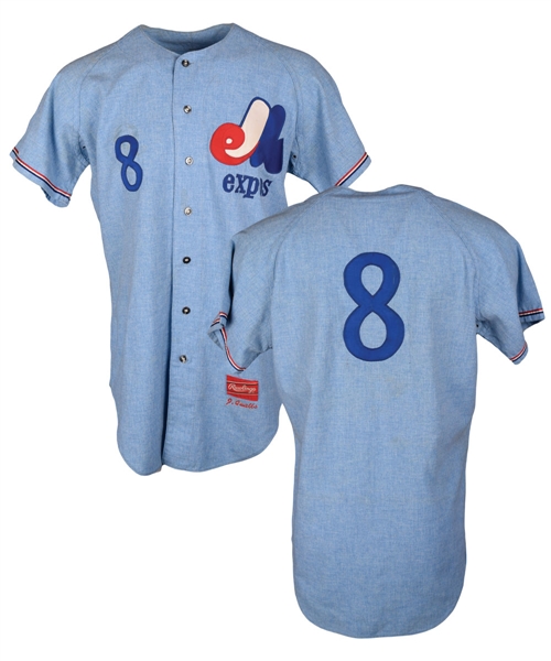 Vintage Montreal Expos Circa 1970 Flannel Jersey and Pants