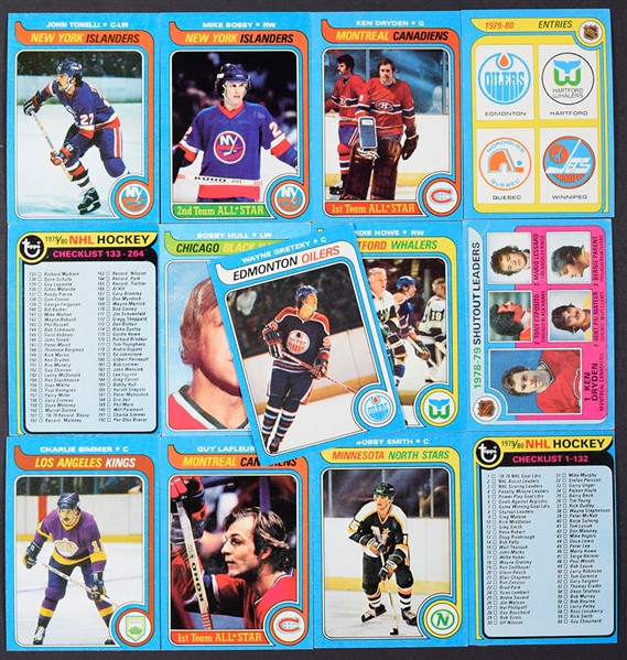 1979-80 Topps Hockey Complete 264-Card Set with Wayne Gretzky RC