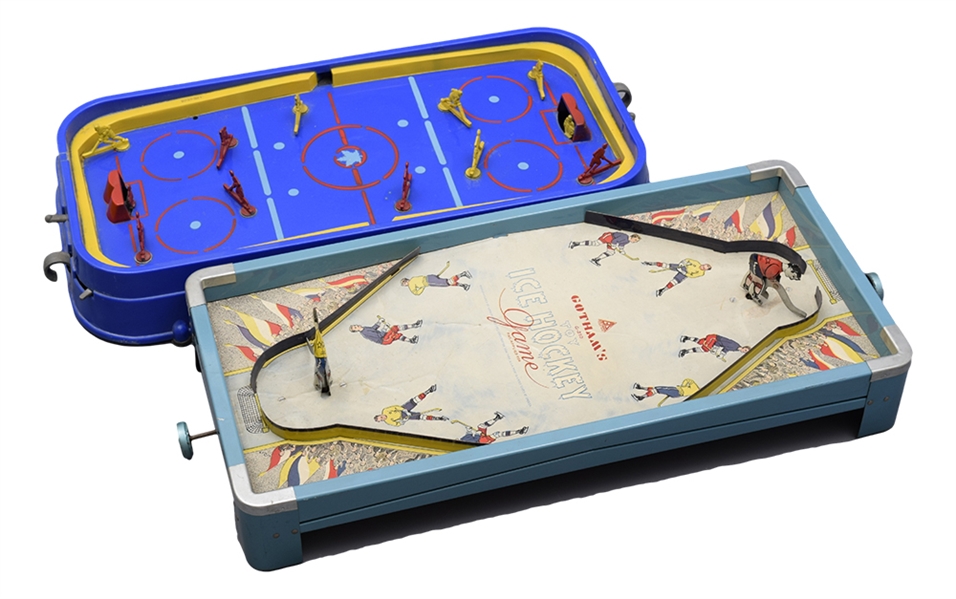 Vintage Foster Hewitt and Gothams Table Top Hockey Games