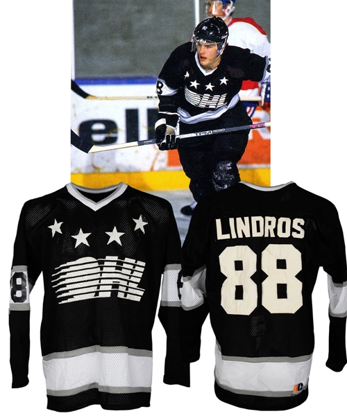 Eric Lindros 1989-90 OHL All-Stars Game-Worn Jersey