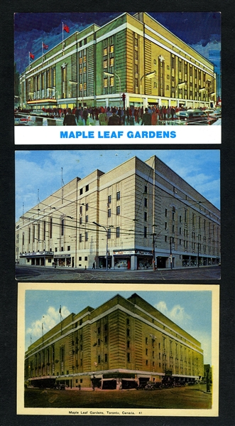 Vintage Maple Leaf Gardens / Toronto Maple Leafs Postcard Collection of 10