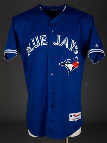 Brett Cecils 2014 Toronto Blue Jays Game-Worn Jersey - MLB Authenticated!