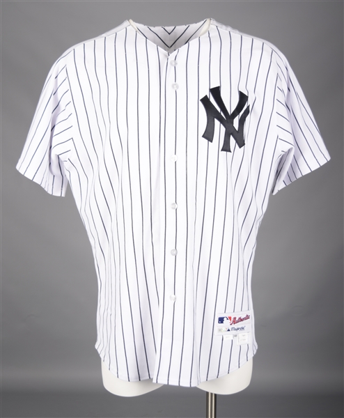 David Robertsons 2011 New York Yankees "Jackie Robinson Day" Game-Worn Jersey with LOA - MLB Authenticated