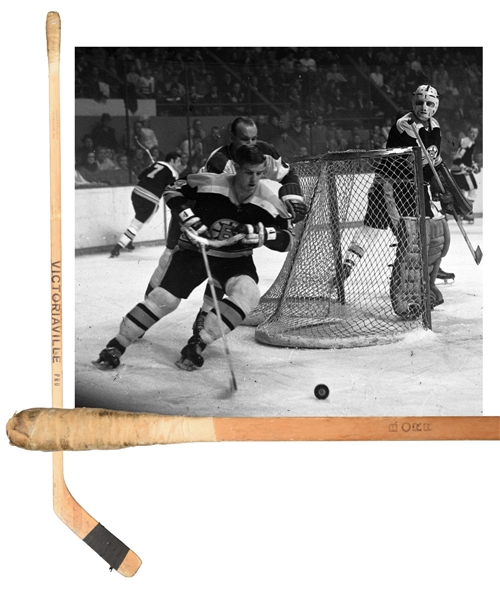 Bobby Orrs Circa 1968 Boston Bruins Victoriaville Pro Game-Used Stick