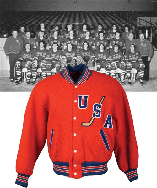 Bob Johnsons 1976 Olympics Red Team USA Jacket