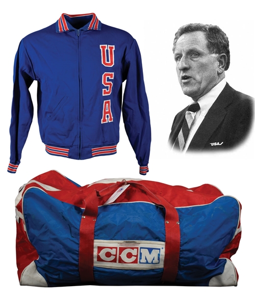 Bob Johnson’s 1970s Team USA Jacket, Pants & Equipment Bag