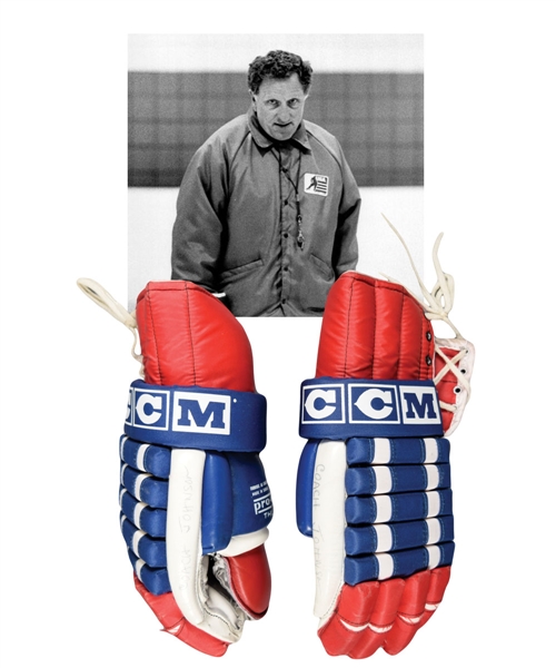 Bob Johnson’s 1970s Team USA CCM Coaching Gloves 