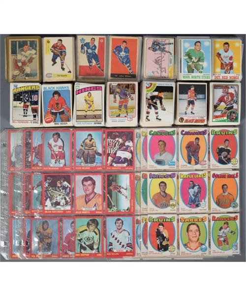 Massive 1950s-1990s Parkhurst, Topps, O-Pee-Chee and Other Brands Hockey Card Collection of 35,000+